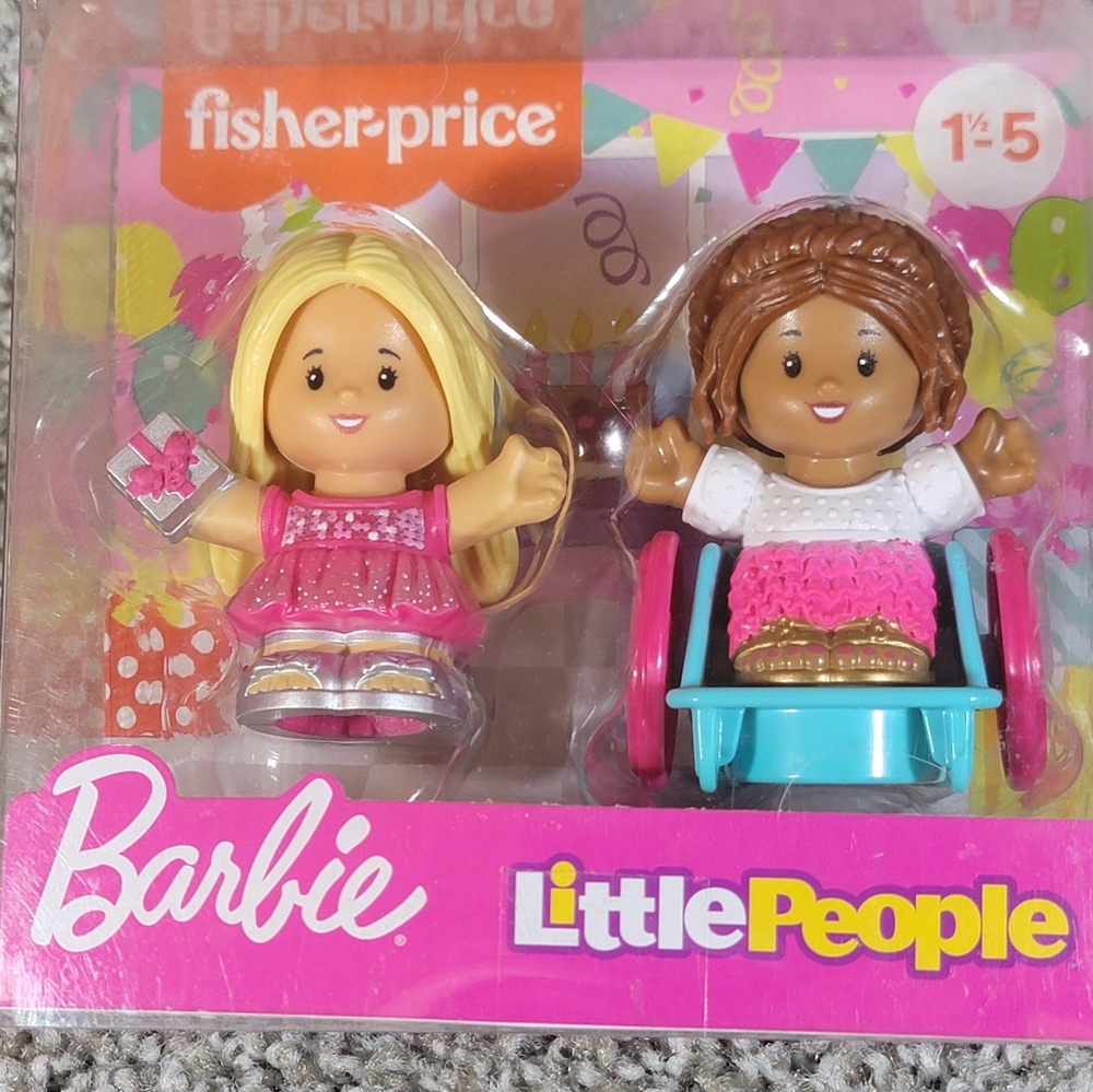 Fisher-Price Little People Barbie Wheelchair - New In Box - Picture 7 of 7